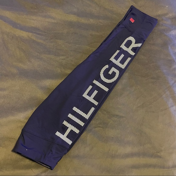 Tommy Hilfiger Sport Capri Navy Blue Leggings - Picture 4 of 10